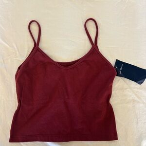 Brandy Melville Burgundy Tank Top